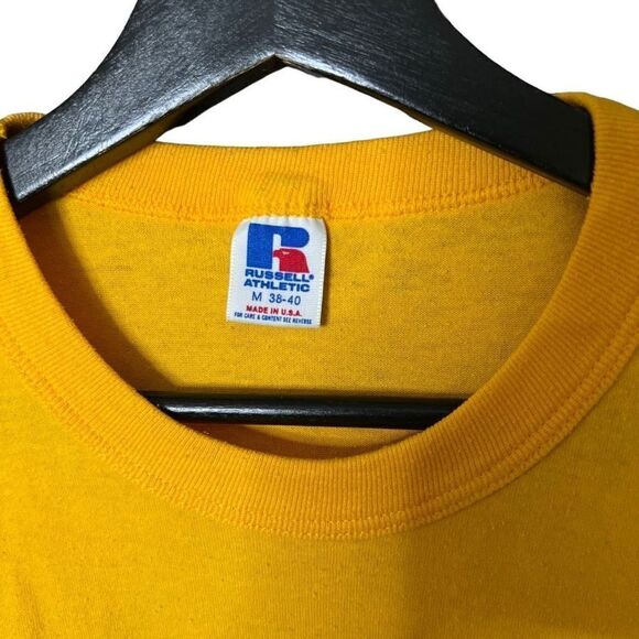 VTG 80s University of Minnesota Russell Athletic USA T Shirt Medium - Picture 4 of 4